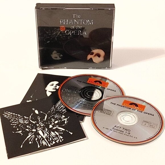 1997 The Phantom of the Opera Soundtrack Double CD Set - Picture 1 of 9
